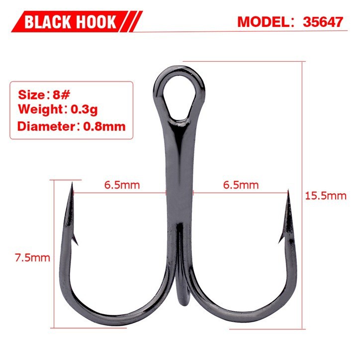 Lưỡi Câu Cá ComBo 3Lưỡi Câu Cá ba tiêu siêu bền sắc bén [ HÀNG THỬA ]  - Sanami Fishing hàng đẹp chất lượng giá đẹp