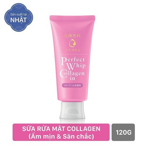 Sữa Rửa Mặt Tạo Bọt SENKA PERFECT WHIP 120G Senka Perfect Whip Collagen Đất Sét | BigBuy360 - bigbuy360.vn