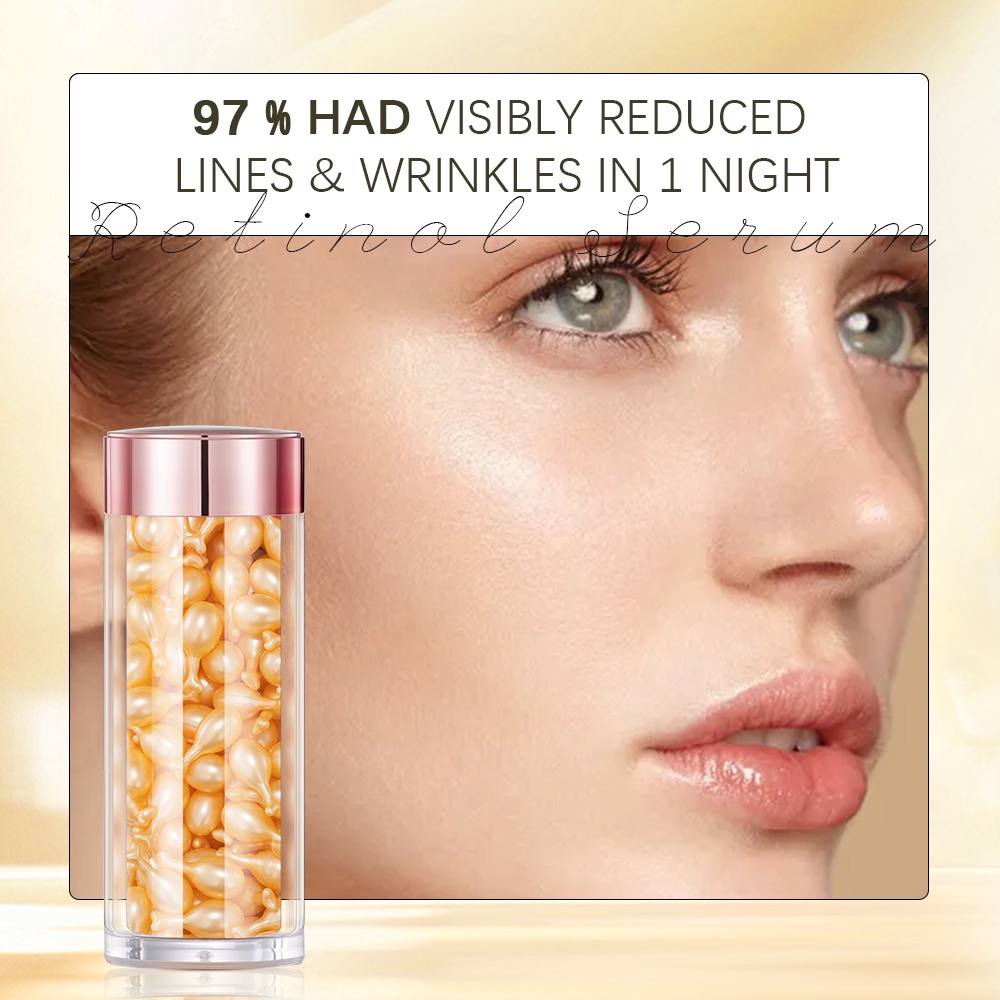 Lọ 90 viên nang serum retinol IBCCCNDC hỗ trợ làm trắng da chống lão hóa hiệu quả