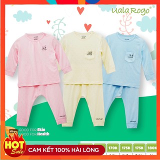 [DEAL SỐC] Bộ dài tay Ula Rogo chất modal cài vai cho bé trai/gái