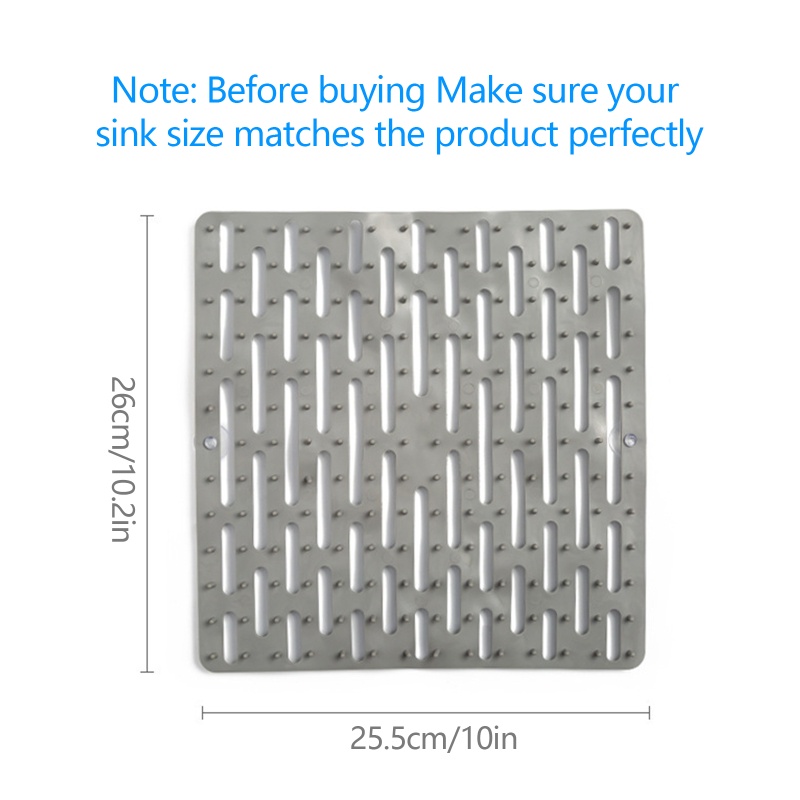 Miếng Silicone Lót Bồn Rửa Chén / Chảo Chống Trượt