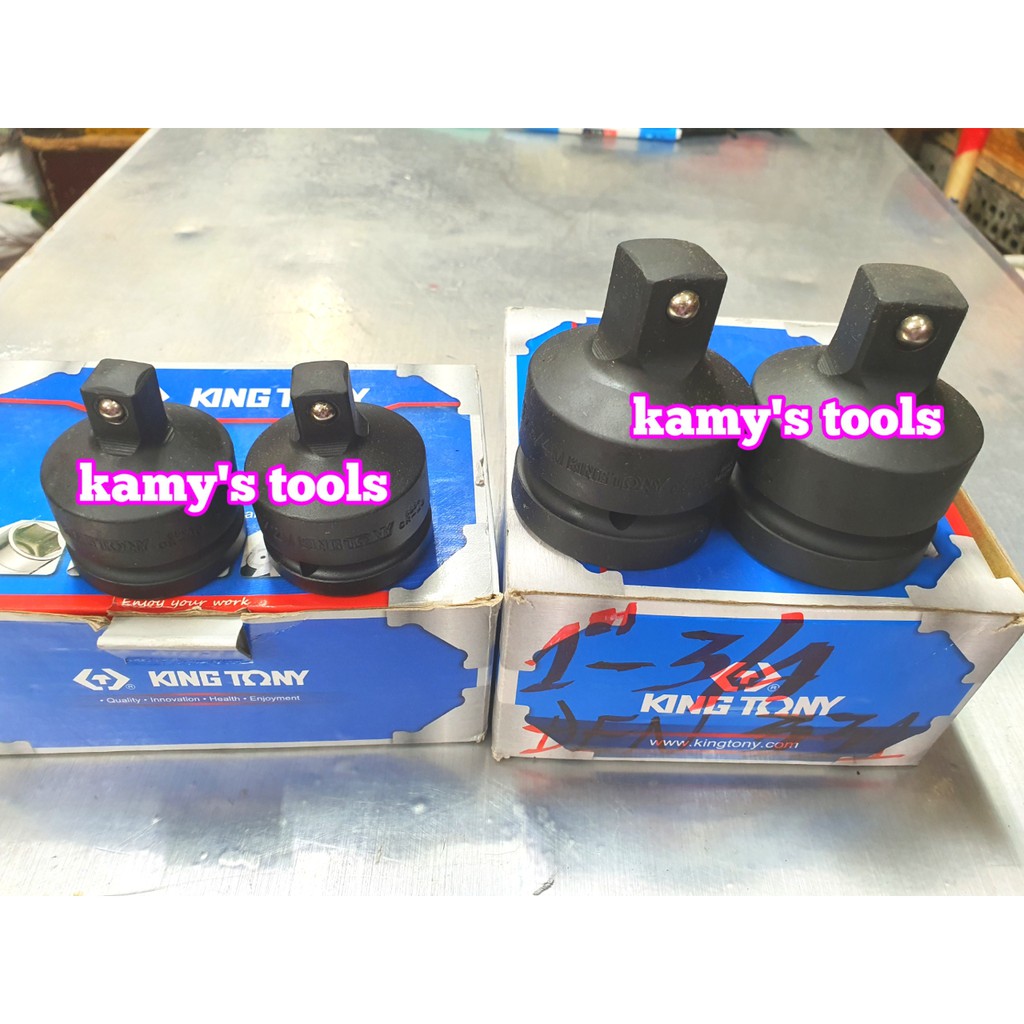 Đầu chuyển đầu biến đen Kingtony 1/4&quot;-3/8&quot;-1/2&quot;-3/4&quot;