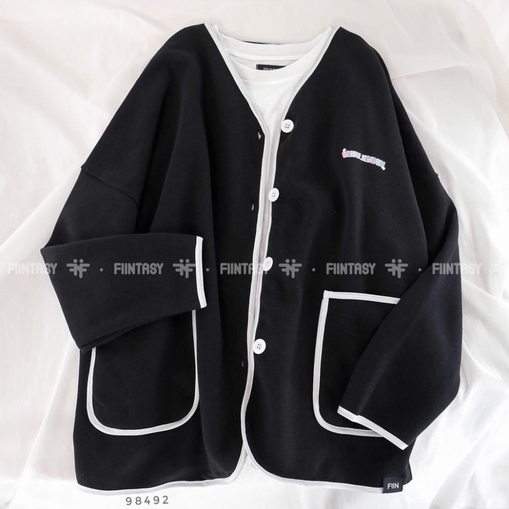 [Mã FASHIONGREEN194 giảm 10% tối đa 30K đơn 99K] Áo khoác Cardigan MEOW HEAVEN dáng Ulzzang Unisex - Made by Fiin Store