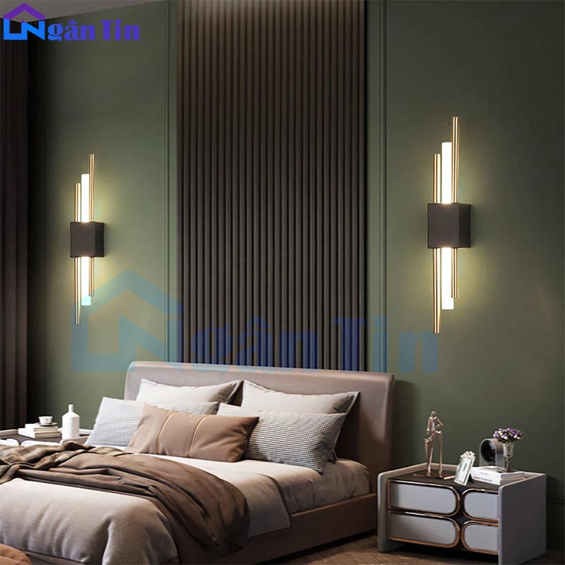Đèn Led treo tường ốp tường trang trí trong nhà cầu thang cao cấp Led 8W 220V GT481 Ngân Tin