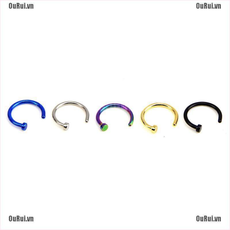 Bộ Khuyên Xỏ Cơ Thể Bằng Thép Không Gỉ Chất Lượng Cao