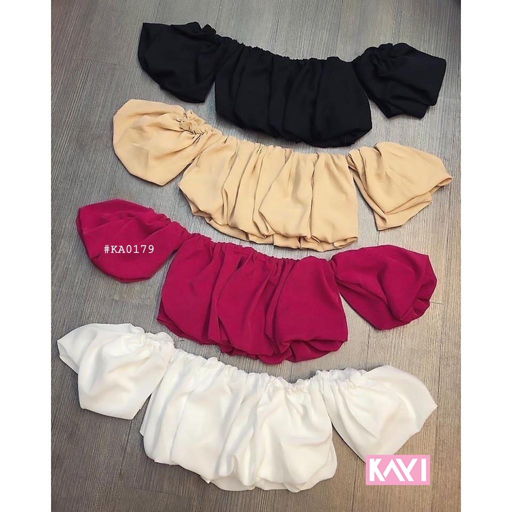 [Mã FAMAYWA giảm 10K đơn 50K] Áo croptop bí - A014 | BigBuy360 - bigbuy360.vn