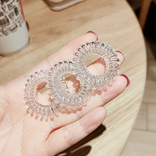 Set 5 cột tóc lò xo màu mini dây cột tóc nữ