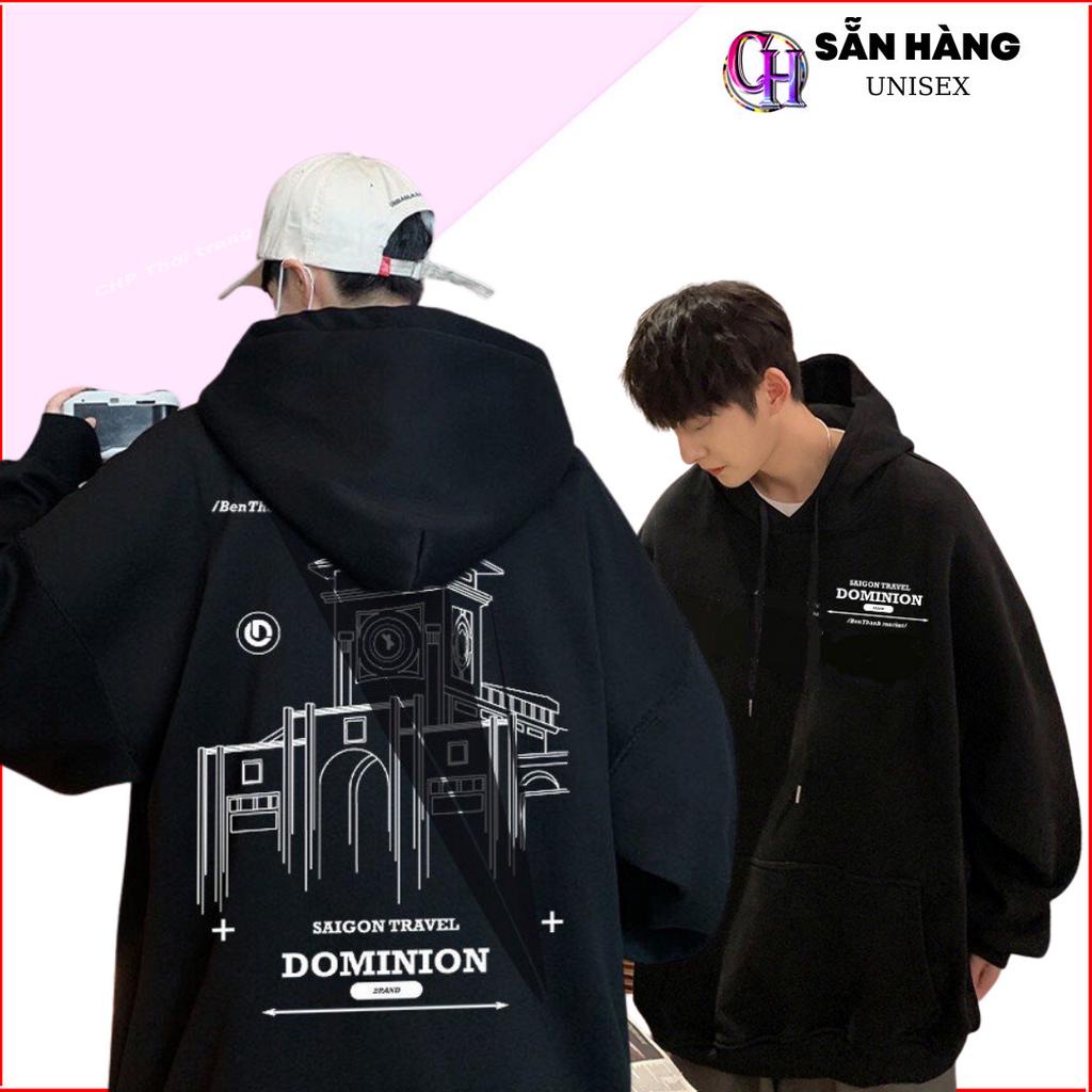 Áo Khoác Hoodie Chợ Bến Thành Tay Dài Phong Cách Hàn Quốc Thời Trang Nam Nữ - Áo Khoác DOMINION dễ thương xinh đẹp