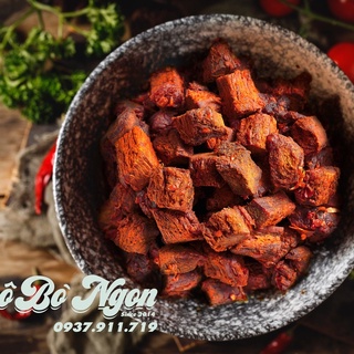 KHÔ BÒ NGON [ SINCE 2014 ] Chuẩn Vị Bò [ Chất Lượng Thượng Hạng ] ATVSTP [ Bò Viên 500Gr ]