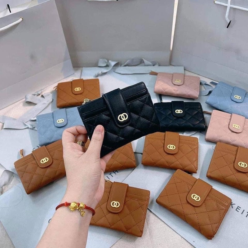 CÓ SẴN-VÍ UK 3 MÀU ĐEN/NÂU/HỒNG( KÈM ẢNH SHOP CHỤP)