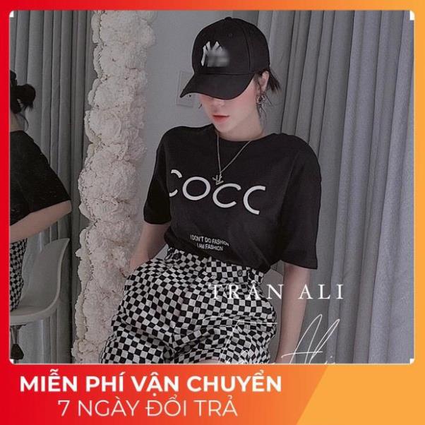 SÉT ÁO CO CO NGẮN TAY MIX QUẦN KẺ Ô CHẤT DẦY MỀM MỊN LẮM Ạ