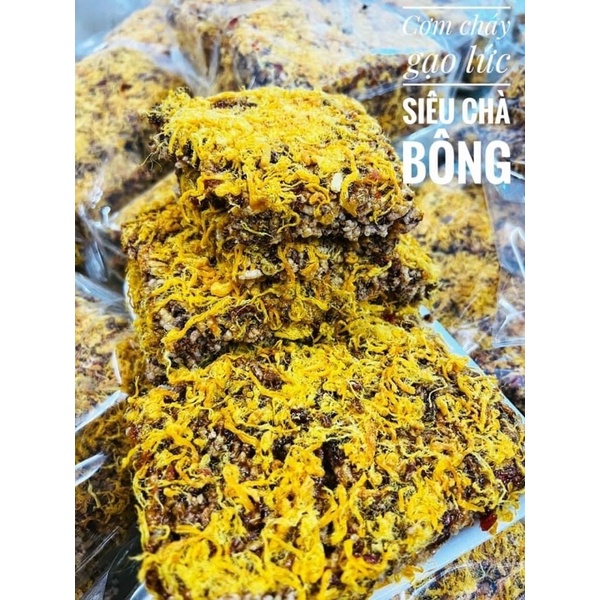 CƠM CHÁY GẠO LỨC SIÊU CHÀ BÔNG ( túi 500gram )