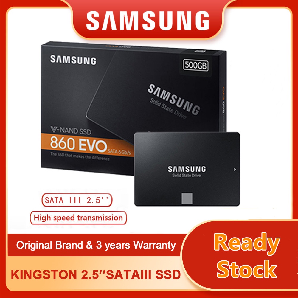 Ổ Cứng SAMSUNG SSD 860 EVO 250GB 500GB 1TB SATA 3 Giao Diện 2.5-Inch
