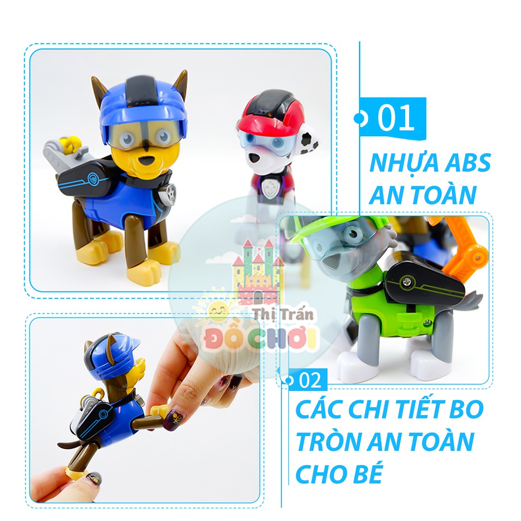 Đồ chơi chó cứu hộ paw patrol cho bé 27005 - Thị trấn đồ chơi