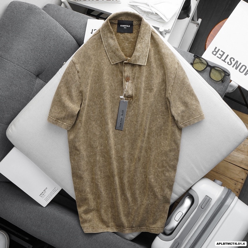 Áo Có Cổ Màu Loang