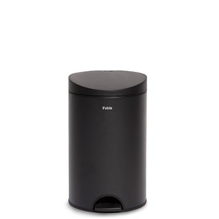THÙNG RÁC FITIS SƠN TĨNH ĐIỆN ĐẠP TRÒN – NHỎ (ĐEN) RPS1-903