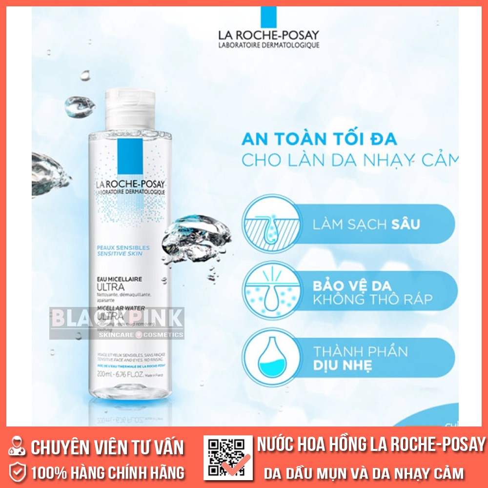 Nước Tẩy Trang La Roche-Posay Eau Micellaire Ultra 400ml