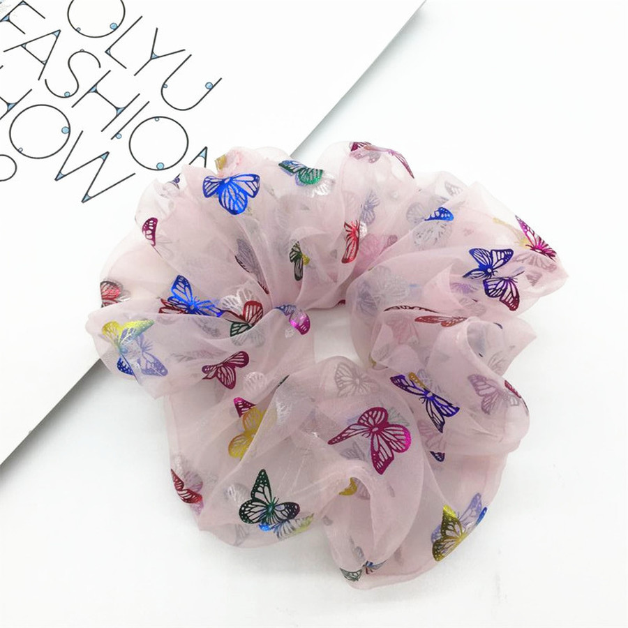 Dây Buộc Tóc Hình Bướm Xinh Xắn Dành Cho Nữ