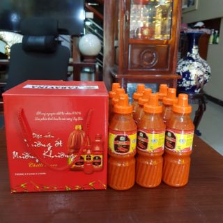 Tương ớt Mương Khương 250ml(combo9chai)- Quà biếu quà tặng, hàng chính hiệu)
