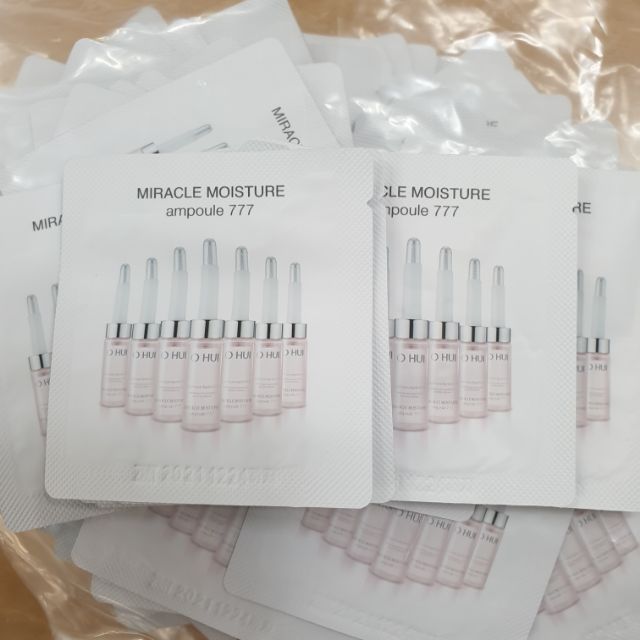 Bịch Tinh Chất 777 căng bóng da Ohui  Ampoule Serum 120 gói