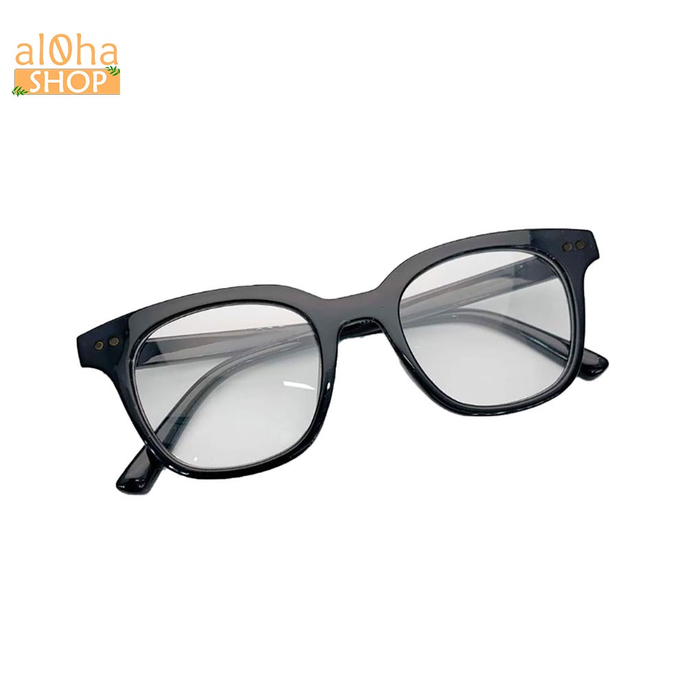 Kính thời trang chữ V K0165 nhiều màu chống tia UV, chống bụi kính râm gọng nhựa vuông unisex nam nữ - al0ha Shop