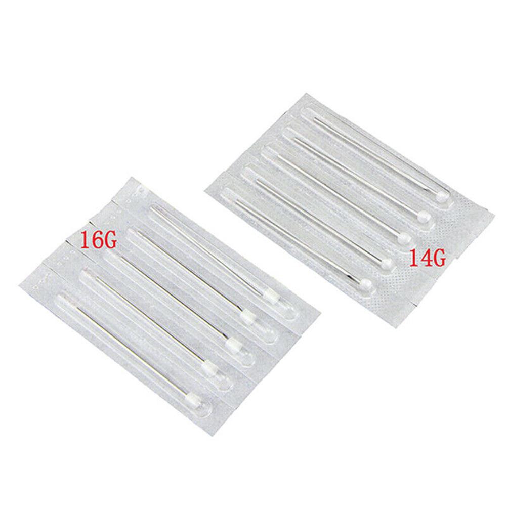 Bộ Dụng Cụ Xỏ Khuyên Bằng Thép Y Tế Dùng Một Lần