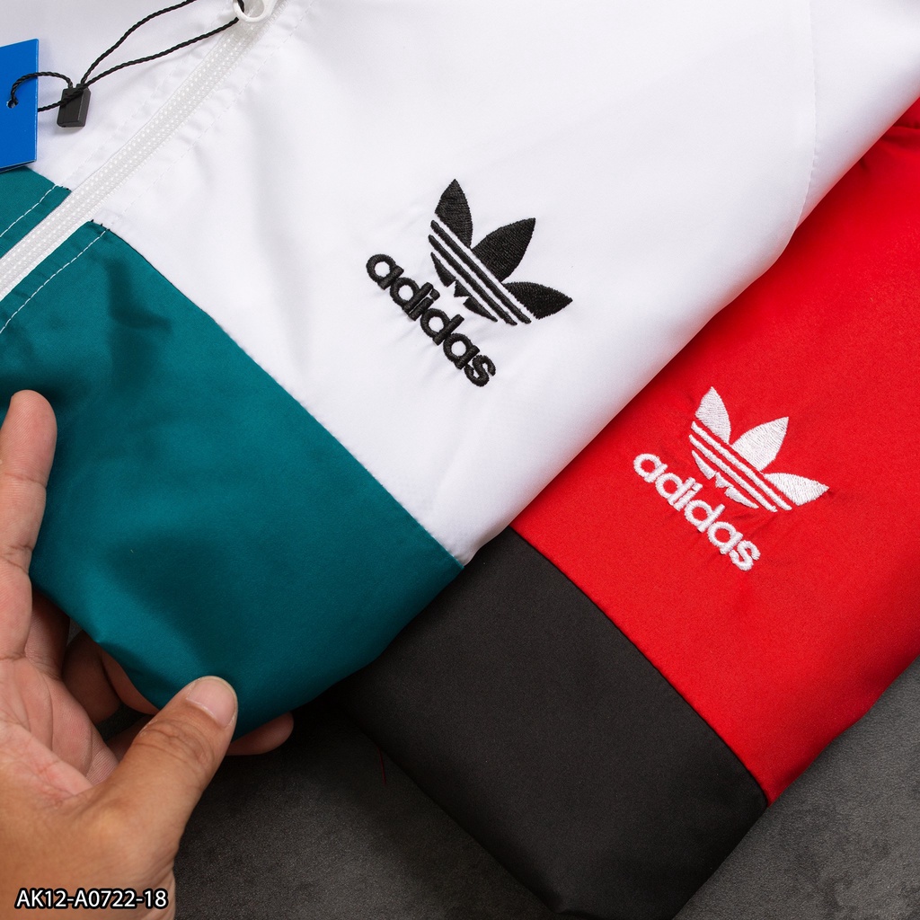 Áo khoác ADIDAS 2 vải gió 2 lớp AK12 - áo khoác nam VNXK