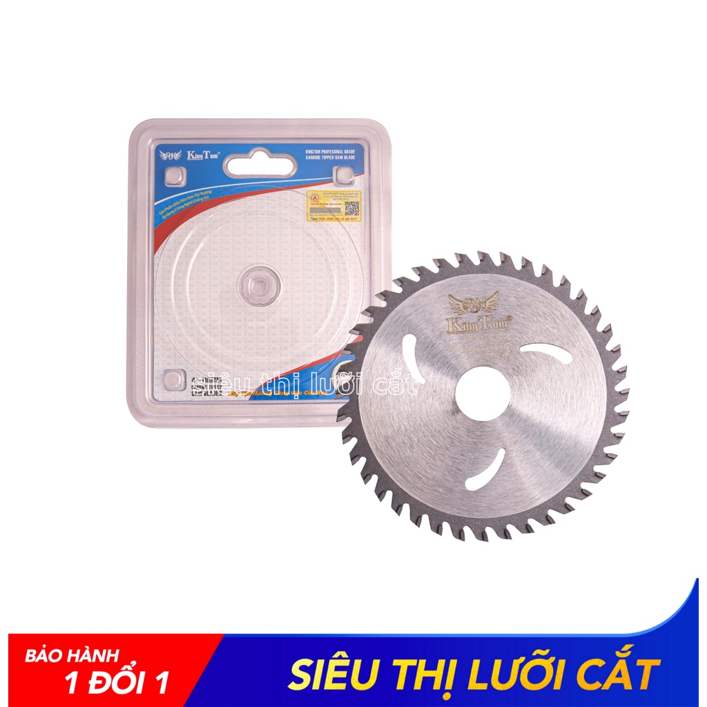 Lưỡi Cắt Nhôm Cao Cấp 100-40 Răng KingTom - Chuyên Nhôm Từ Mỏng Tới Dày