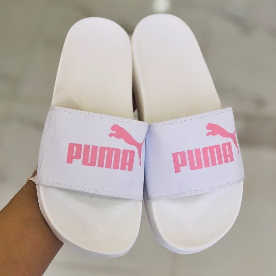 Dép unisex 𝐌𝐋𝐁 𝐏𝐔𝐌𝐀 ❤️FREESHIP + Hộp❤️ dép mlb bóng chày quai ngang thể thao nữ in PUMA nhiều màu