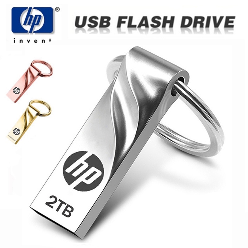 Ổ đĩa bút HP tốc độ cao 2TB Tất cả ổ bút bằng kim loại chống nước và bền