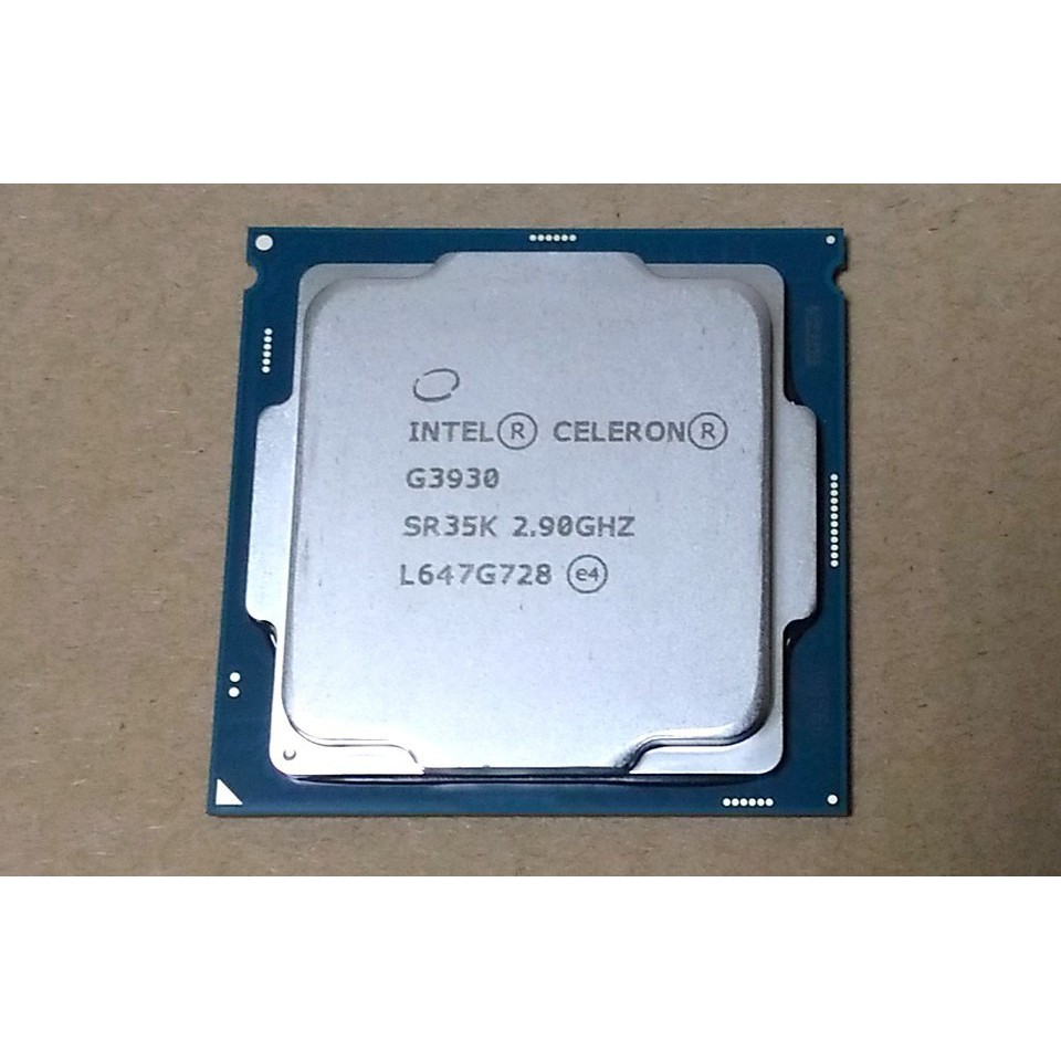CPU G3930 2.9 GHz 2MB Intel Celeron Kabylake cũ 21