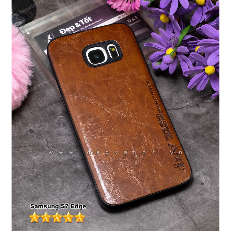 Ốp lưng Samsung S7 Edge Da Dẻo