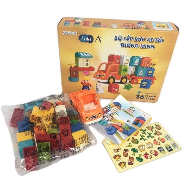 Bô lắp ráp xe tả Thông minh