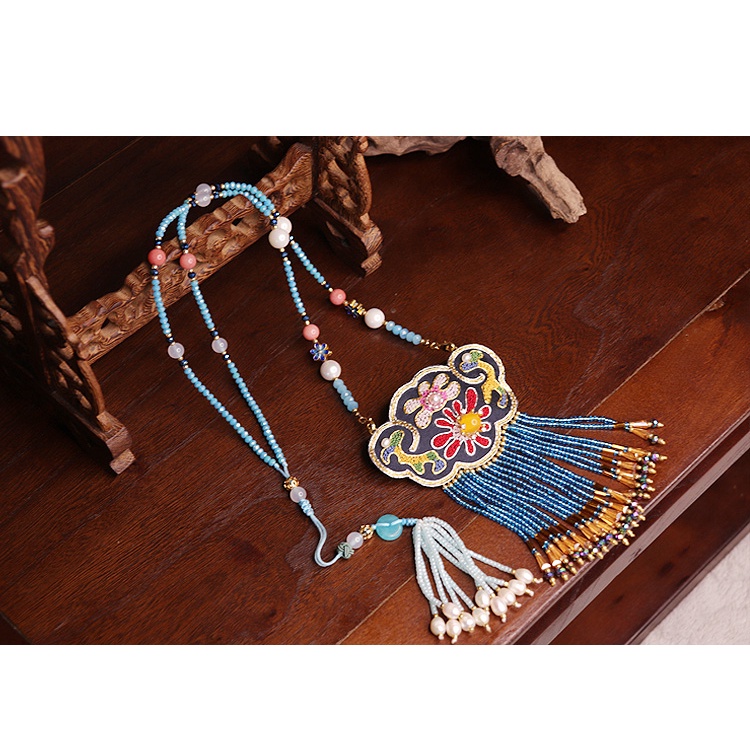 Bộ Kit DIY Dây đeo túi móc khóa thêu thùa mẫu đơn cấp, trang sức DIY , quà tặng mẹ, thêu thùa thủ công MIE  handme Shop