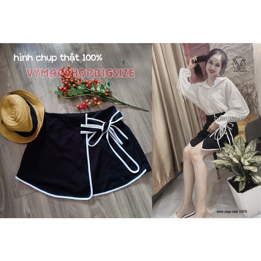 váy quần viền nơ đủ size 40-100kg
