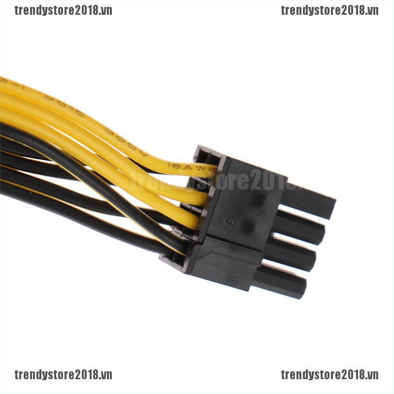 Dây Cáp Chuyển Đổi Atx 8pin Male Sang Dual Pcie 2x 8 Pin (6 + 2) Male | BigBuy360 - bigbuy360.vn