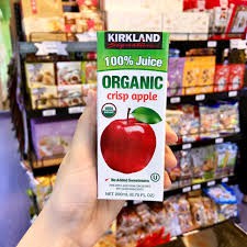 [Chuẩn USA] Nước ép trái cây hữu cơ KIRKLAND cho bé 200ml