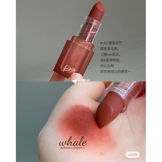 Son Thỏi Bbia Last Powder Lipstick #02 Just you