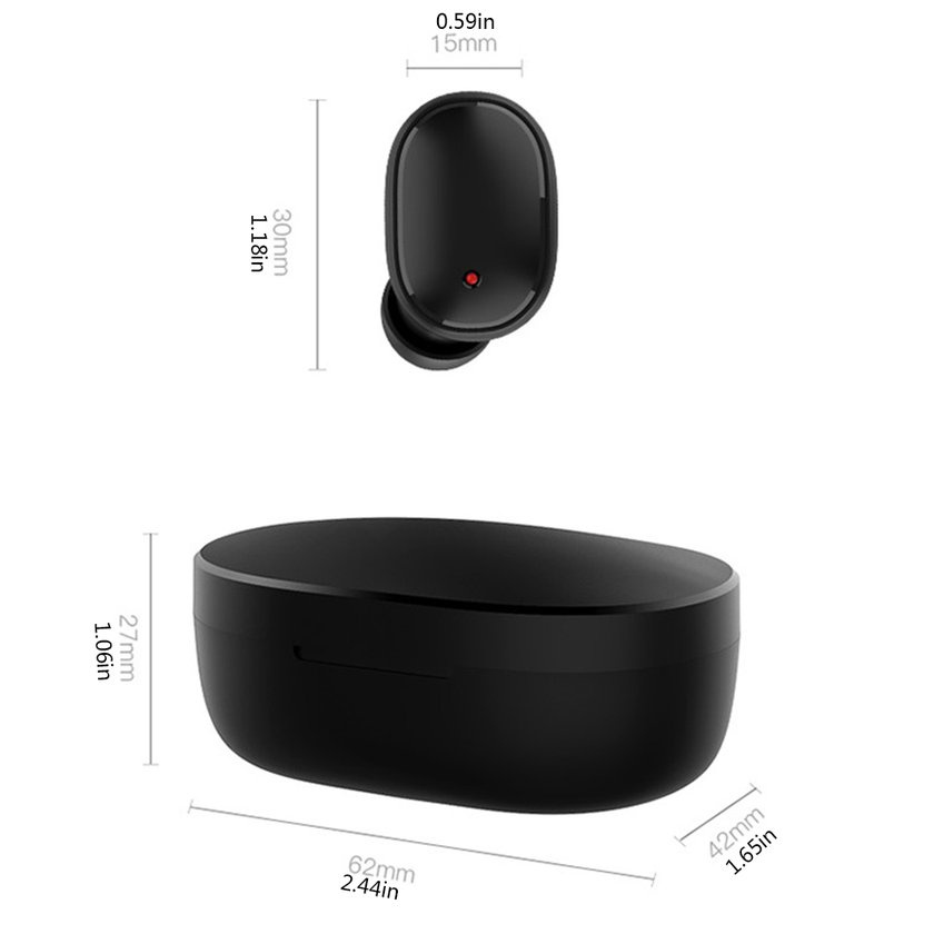 A6S Tai Nghe Không Dây Âm Thanh Stereo Sống Động Phong Cách Thể Thao