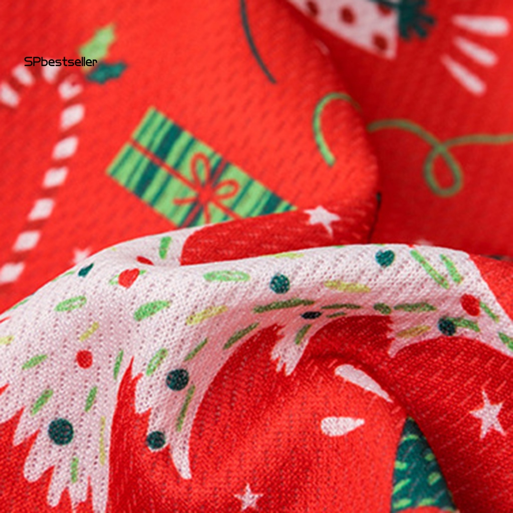 Áo Thun Họa Tiết Giáng Sinh Xinh Xắn Dành Cho Thú Cưng