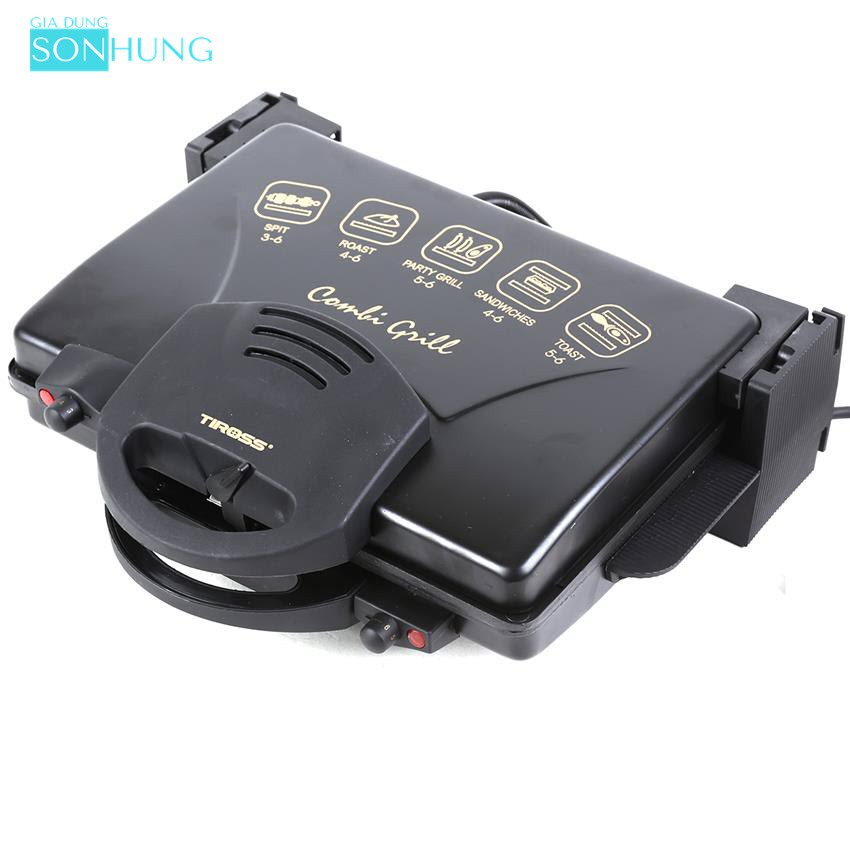 KẸP BÁNH MỲ TIROSS TS-965 CÔNG SUẤT 1900W[BẢO HANH CHÍNH HÃNG 1 NĂM]