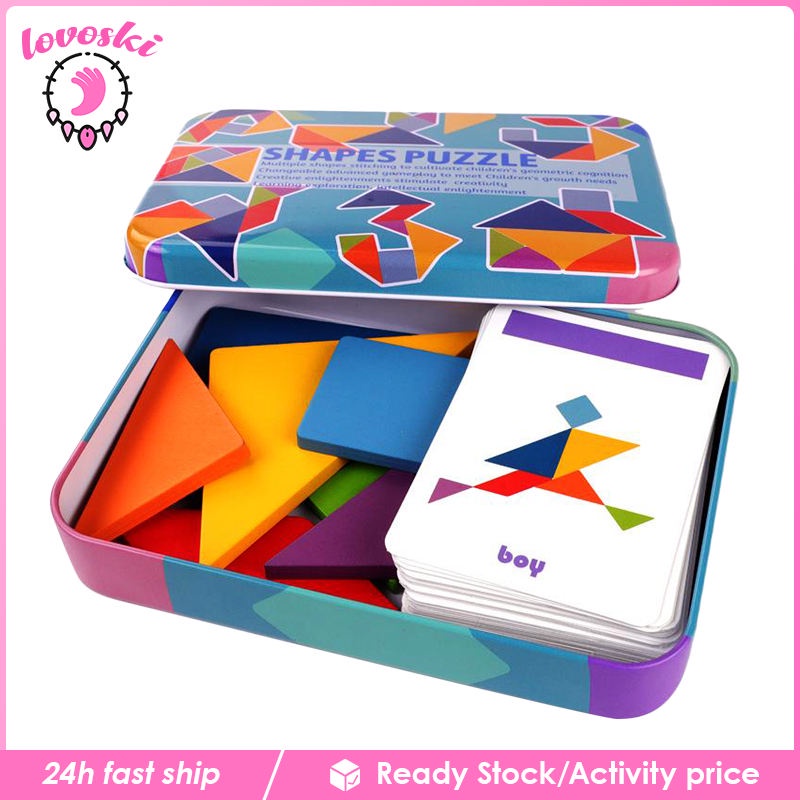 Bộ Đồ Chơi Ghép Hình Giáo Dục Phát Triển Trí Tuệ [Lovoski]