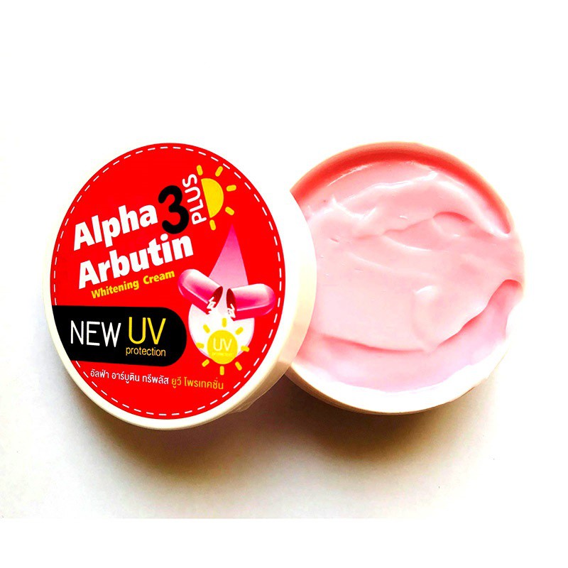 [ NEW HOT ] Kem kích trắng da chống nắng Alpha Arbutin 3 Plus New UV 50 Gr [ Hàng Thái Chuẩn ]