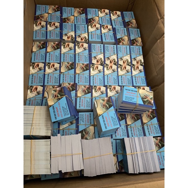 Voucher, Card Visit, Danh Thiếp, Thẻ Cảm Ơn, Name Card, Thẻ Tích Điểm In Theo Yêu Cầu Số Lượng 500-1000-2000