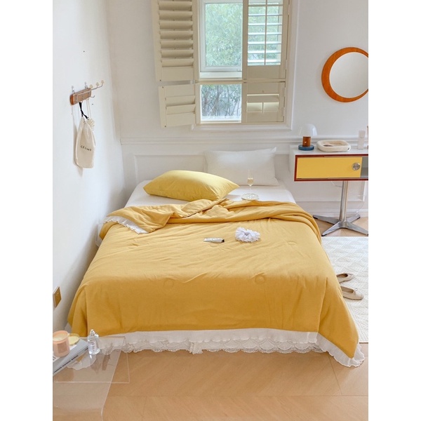 Chăn Hè Waffle, Dệt Thoáng Mát , Nhiều Màu Sắc (shinbedding)