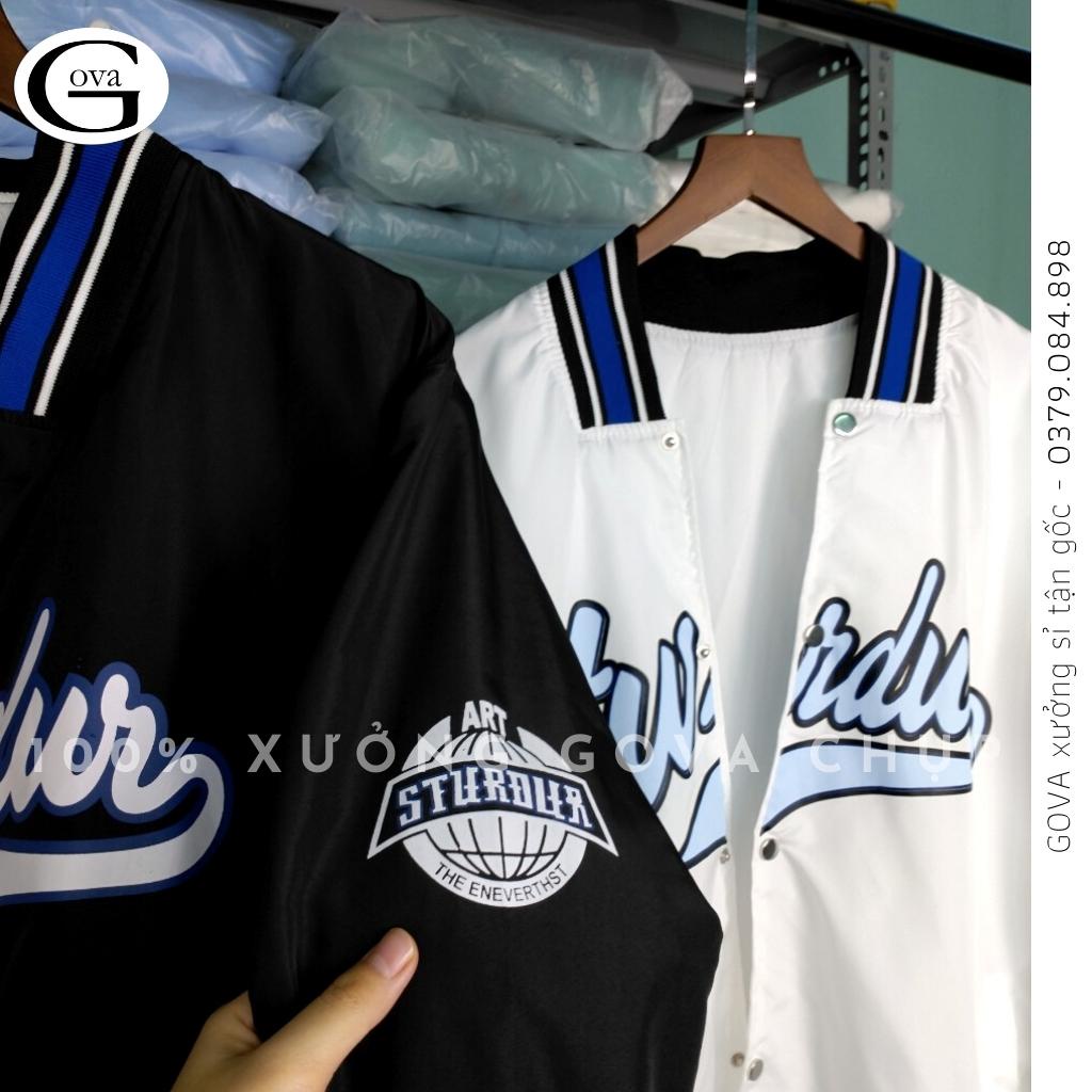 Áo Bomber Jacket Dù 2 Lớp STURDUR Unisex Nam Nữ GOVA