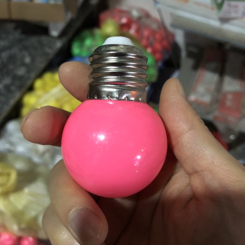 Bóng đèn Led trái chanh 1W Rạng Đông A45 trang trí màu đỏ, vàng, xanh lá, xanh lam, trắng