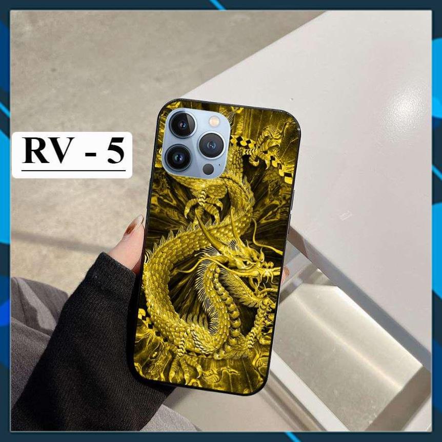 Ốp cho iPhone 11 Pro Max - iPhone 12 - iPhone 13 - iPhone 13 Mini - iPhone 13 Pro - iPhone 13 Pro Max in hình Rồng Vàng.