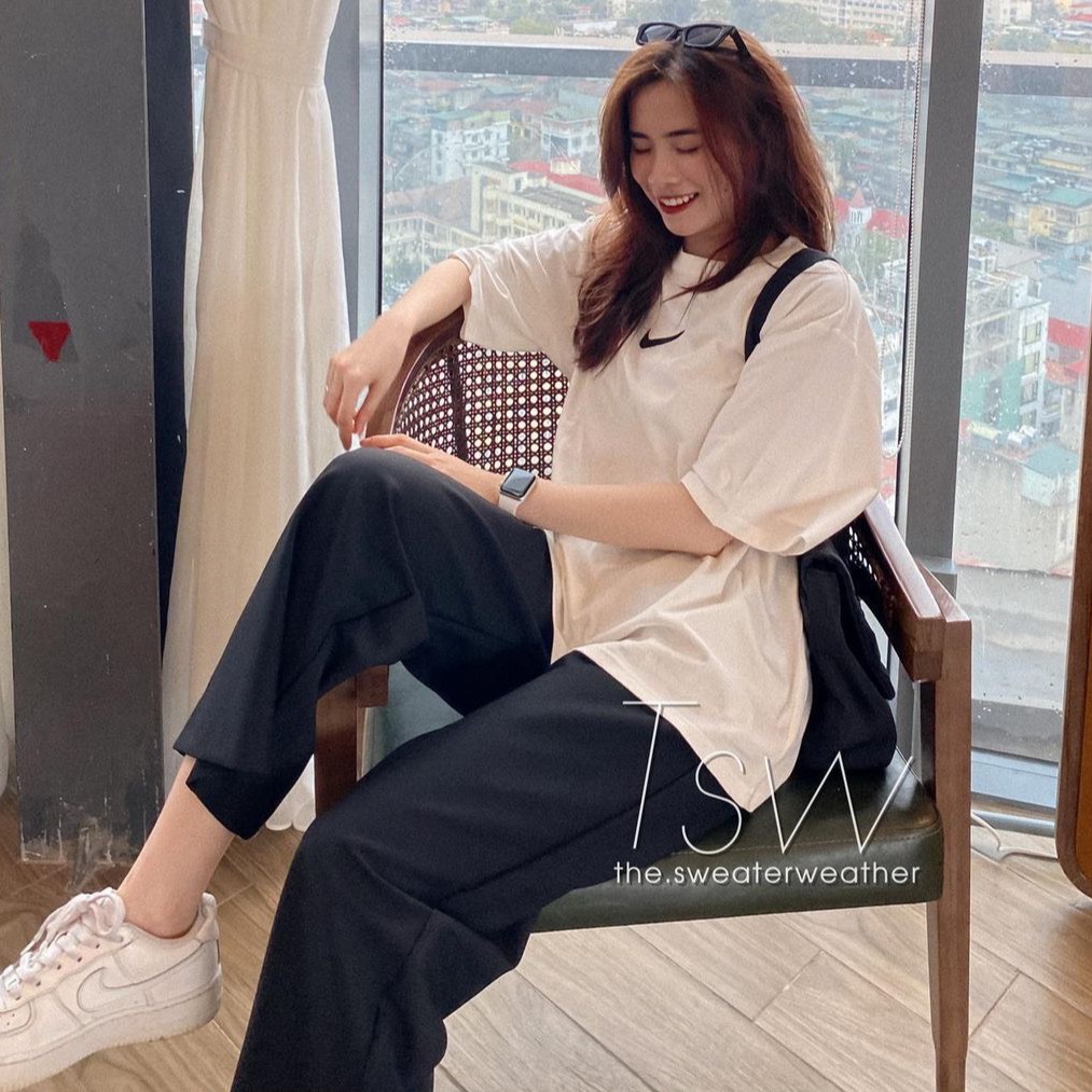 ÁO THUN TAY NGẮN IN THƯƠNG HIỆU UNISEX ĐỦ SIZE M L XL HÌNH THẬT TỰ CHỤP | BigBuy360 - bigbuy360.vn