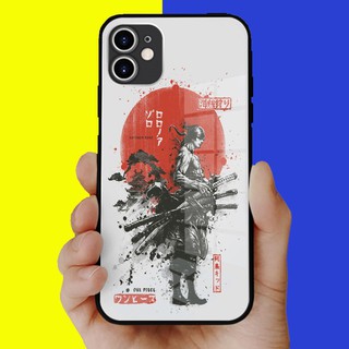 Ốp lưng kính GOGO Samurai One Piece Iphone 7 - Iphone 12 pro max OK-DTL2021052